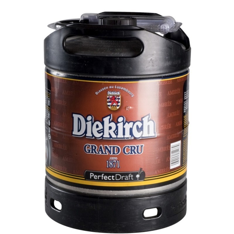 Fût bière Perfectdraft 6L Diekirch Grand Cru - Bière Discount