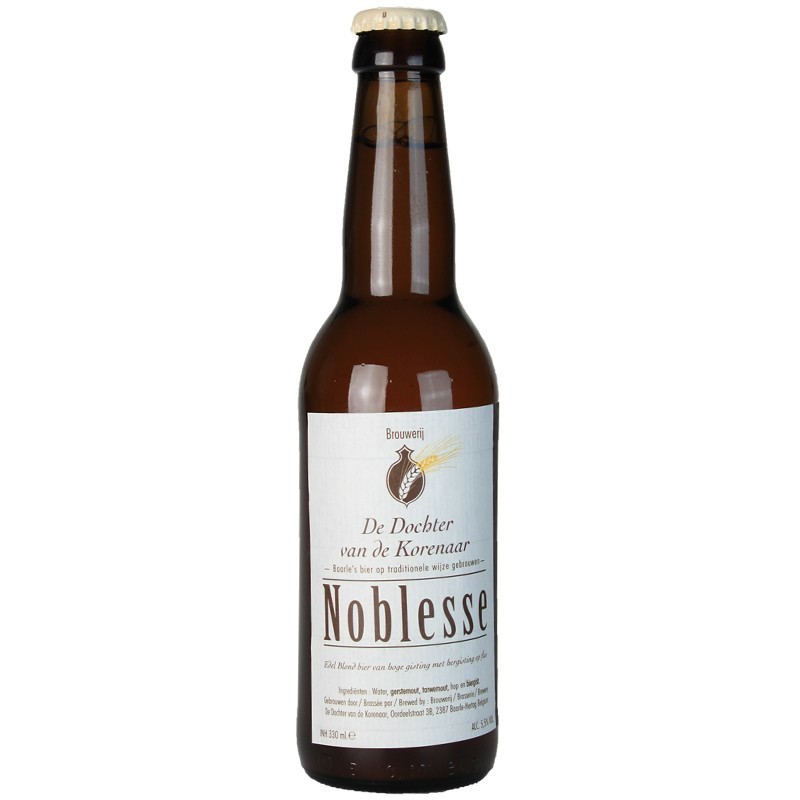 La Noblesse 33 cl  - Bière  Belge - Brasserie Dochter Van de Korenaar