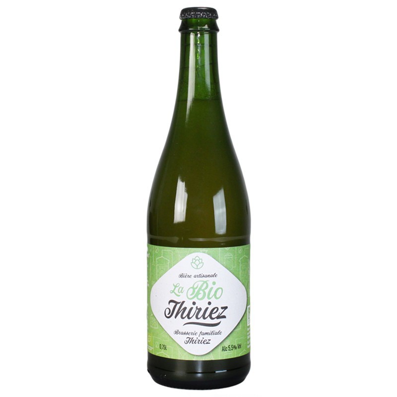 Thiriez Bio 75 cl - Bière Française - Brasserie Thiriez