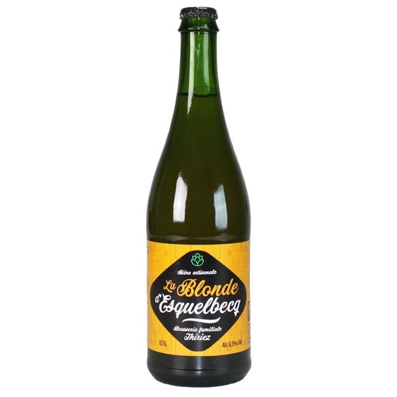 Blonde d'Esquelbecq 75 cl - Bière française de la Brasserie Thiriez