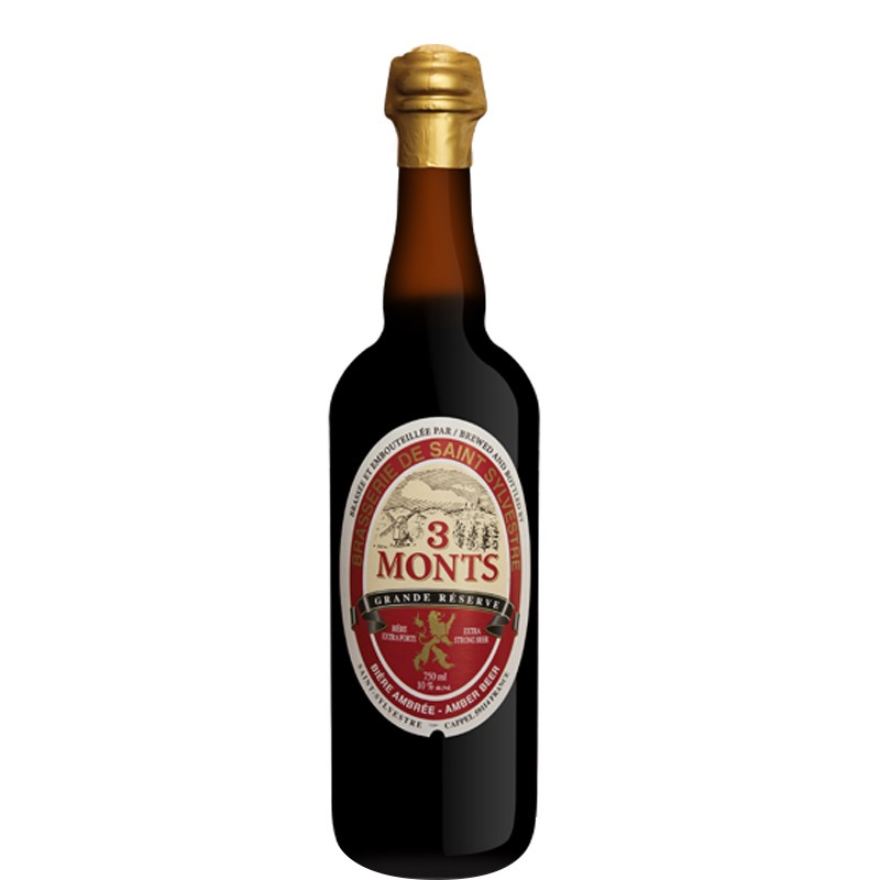 3 Monts Grande Reserve 75 cl - Bière Française de la Brasserie Saint Sylvestre