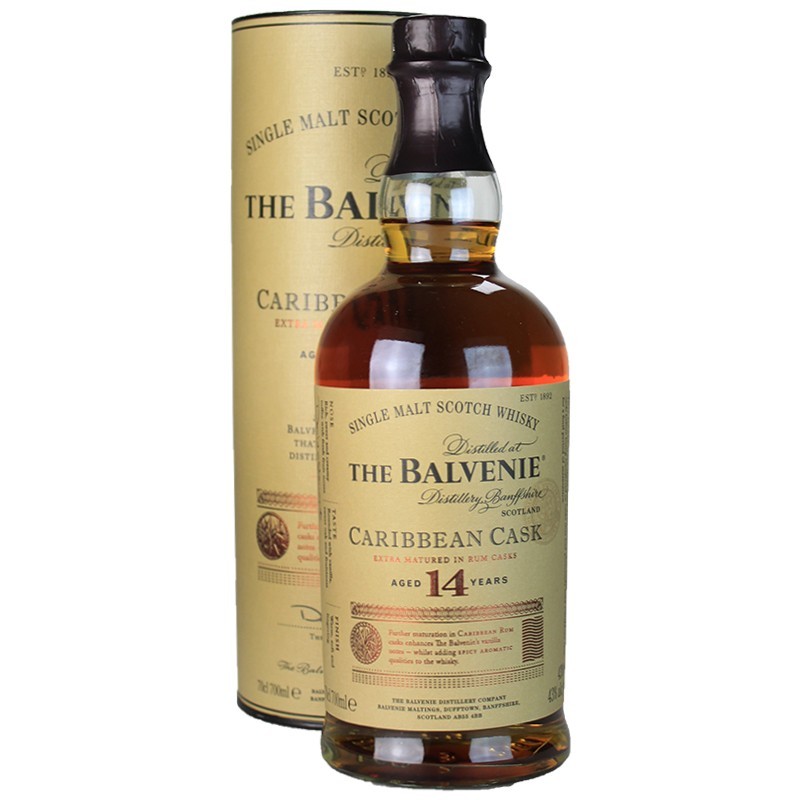 Whisky Balvenie 14 ans Caribbean Cask 70 cl