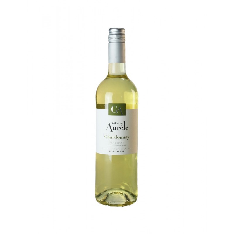 Chardonnay Guillaume Aurele 75 cl - Vin blanc fruité