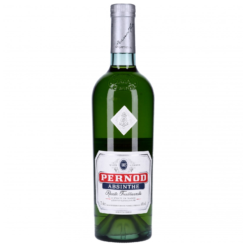Bouteille d'Absinthe Pernod 68% 70 cl